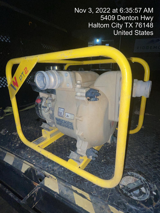 2020 WACKER NEUSON PT2A