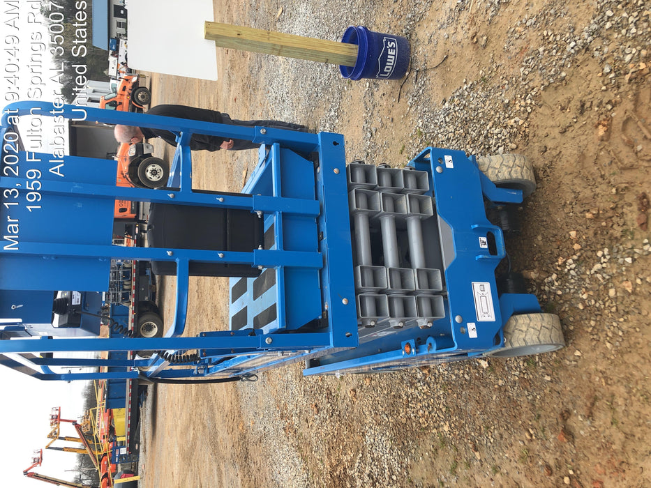 2019 Genie GS-1930 Fixed Rails with Chain Entry