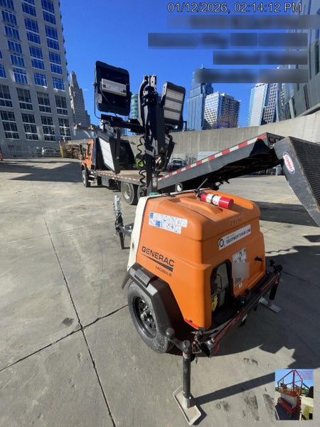 2024 Generac MLT2 Diesel, Flex Switch 120V Input, Powerzone Controller, 
(4) 320W LED Lights, 4kW Generator, 39.9 Gal Fuel Tank, 2" Ball, T3