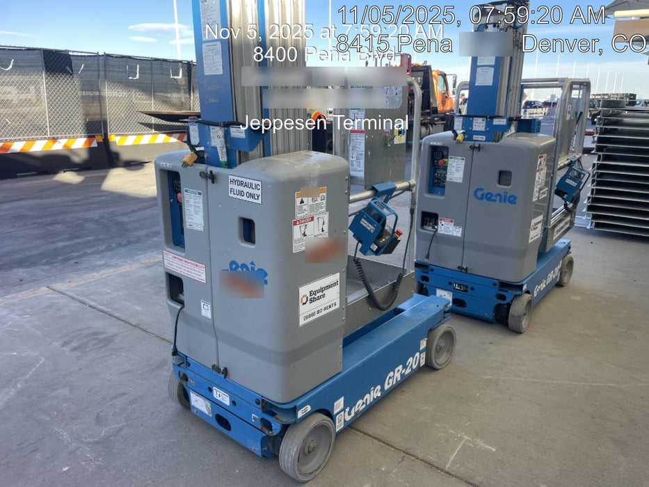 2019 GENIE GR-20