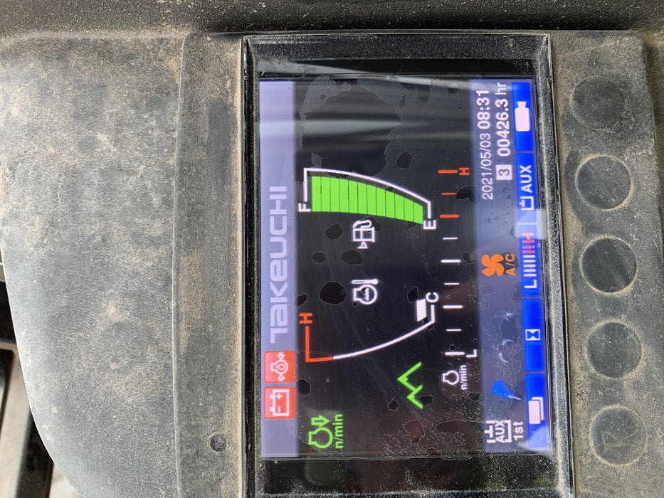 2020 Takeuchi TB290C Cab/Heat/Air, Rubber Tracks, Manual TAG QC