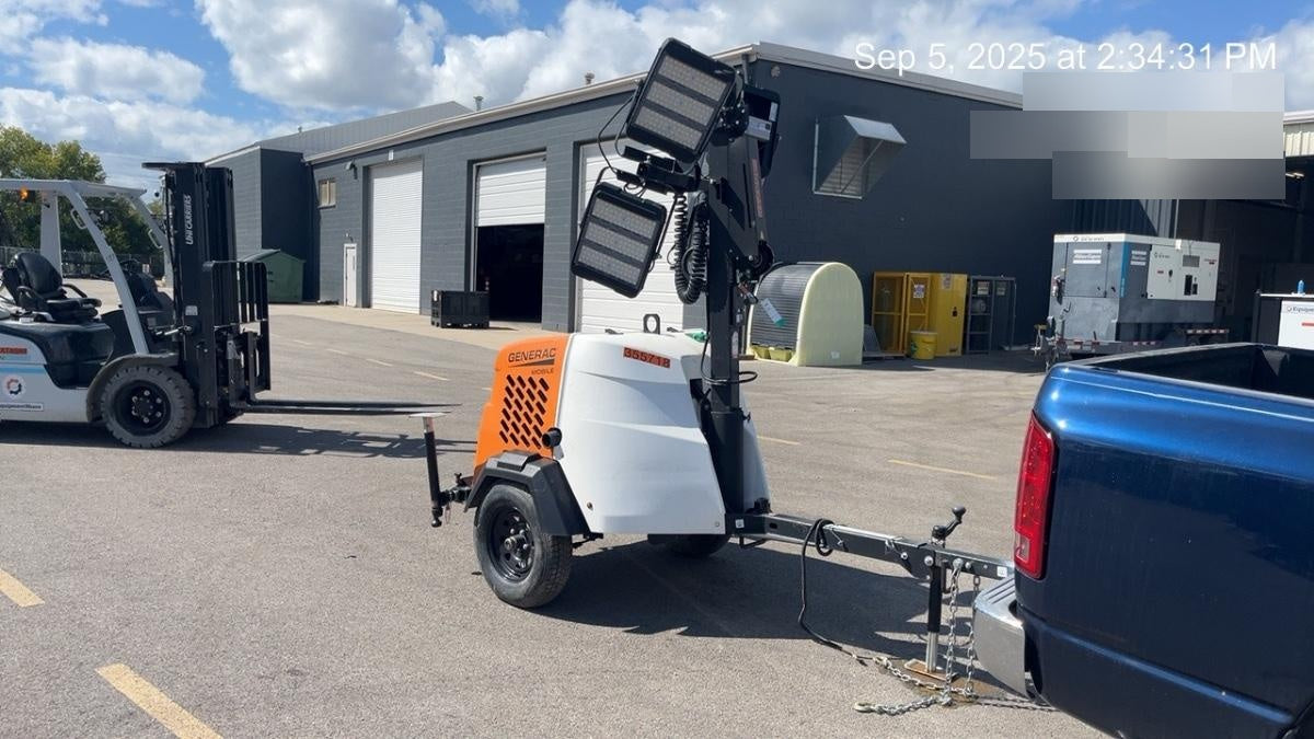 2023 Generac MLT2 Diesel, Flex Switch 120V Input, Powerzone Controller, 
(4) 320W LED Lights, 4kW Generator, 39.9 Gal Fuel Tank, 2" Ball, T3