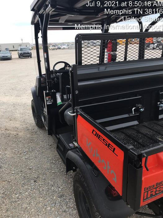 2021 Kubota RTV-X1140W-H Plastic Canopy, Windshield Acrylic Clear, LED Strobe Light, Wire Harness Kit, Back up Alarm