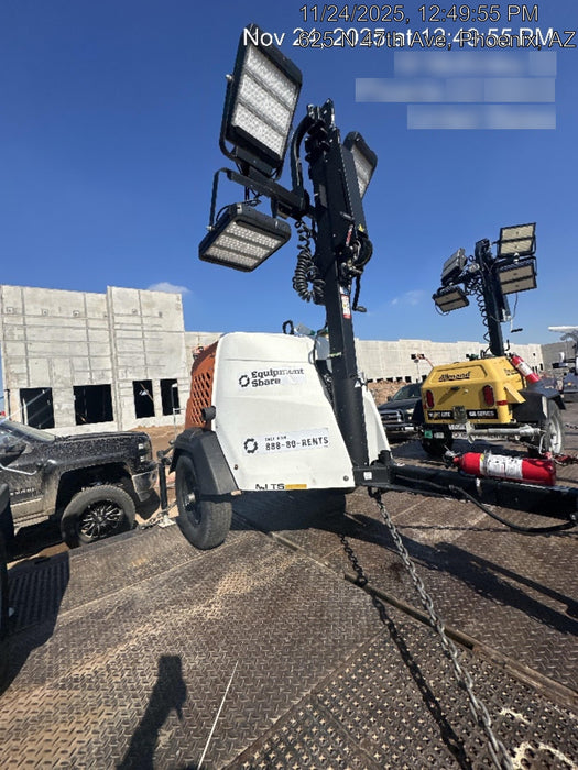 2024 Generac MLT2 Diesel, Flex Switch 120V Input, Powerzone Controller, 
(4) 320W LED Lights, 4kW Generator, 39.9 Gal Fuel Tank, 2" Ball, T3