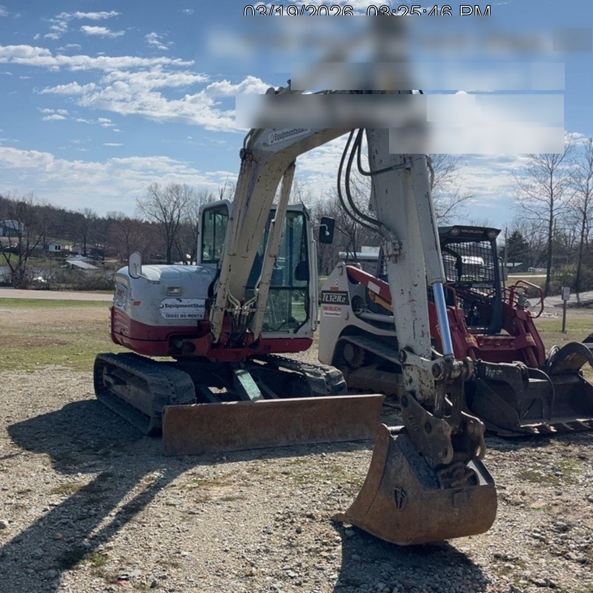2019 Takeuchi TB290 Takeuchi TB290 Cab/Heat/AC w/Rubber Tracks, Auxiliary Hydraulics, Dozer Blade, Manual QC, 18/24/36" Buckets, Hydraulic Thumb Installed