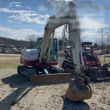 2019 Takeuchi TB290 Takeuchi TB290 Cab/Heat/AC w/Rubber Tracks, Auxiliary Hydraulics, Dozer Blade, Manual QC, 18/24/36" Buckets, Hydraulic Thumb Installed
