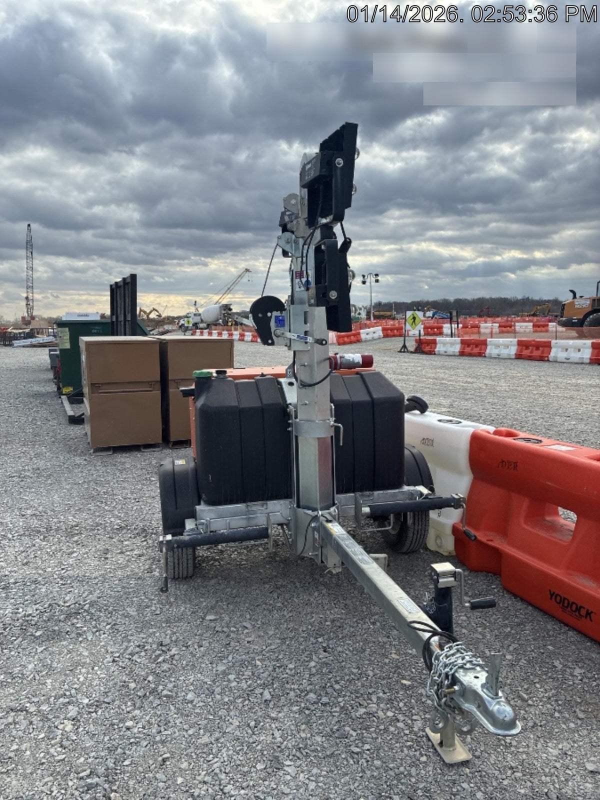 2024 Wanco WLTT-4MM4K Diesel, Deep Sea Controller, Shore Power Plug, Auto Start, (4) 350W LED Floodlights, 4kW Generator, 60 Gal Fuel Tank, 2" Ball, T3