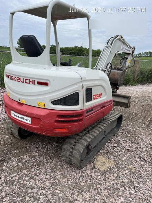 2019 TAKEUCHI TB240