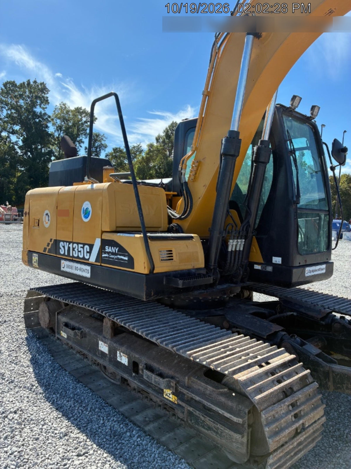 2019 SANY SY135C