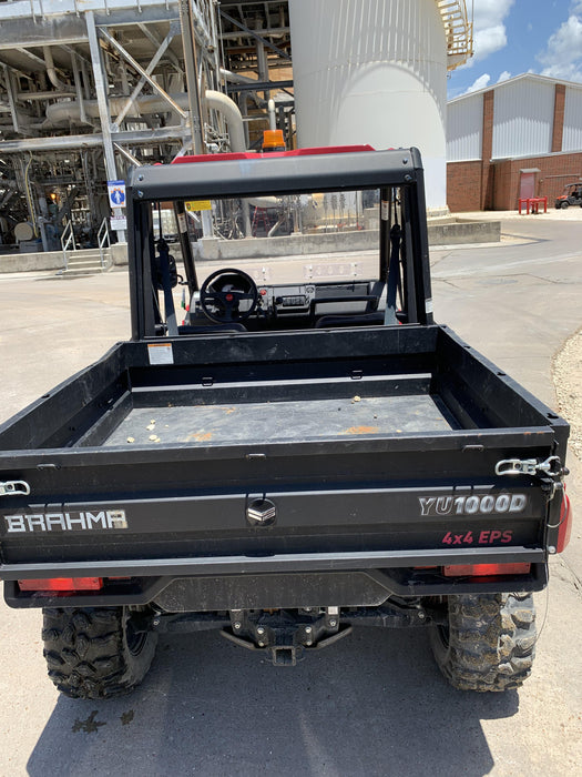 2021 Yanmar YU1000 Canopy, Steel Wheel, Poly WindShield, Beacon, Backup Alarm