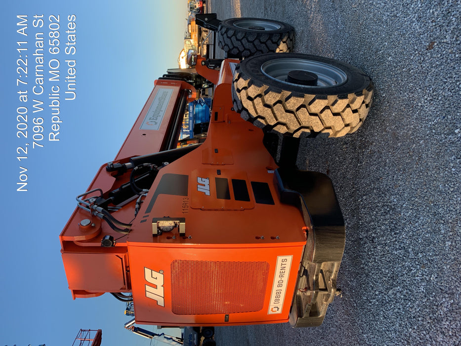 2020 Skytrak 10054 74 Hp, Cab/Heat/Air, FF Tires, Work Lights, Beacon, Aux Hydraulics, Back up Alarm, Lifting Eye, ES Decals