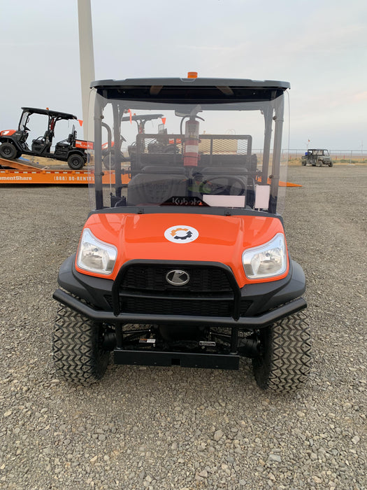 2022 Kubota RTV-X1140W-H Plastic Canopy, Windshield Acrylic Clear, LED Strobe Light, Wire Harness Kit, Back up Alarm