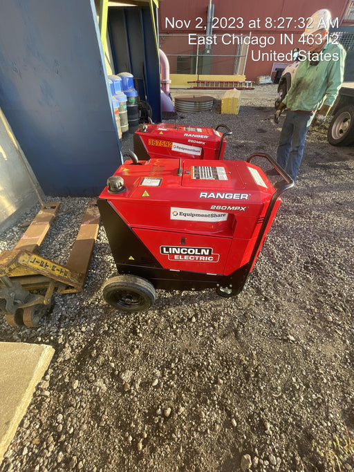2023 Lincoln Electric Ranger 260MPX K3458-1 Ranger Gasoline Engine Driven Welder (Kohler)