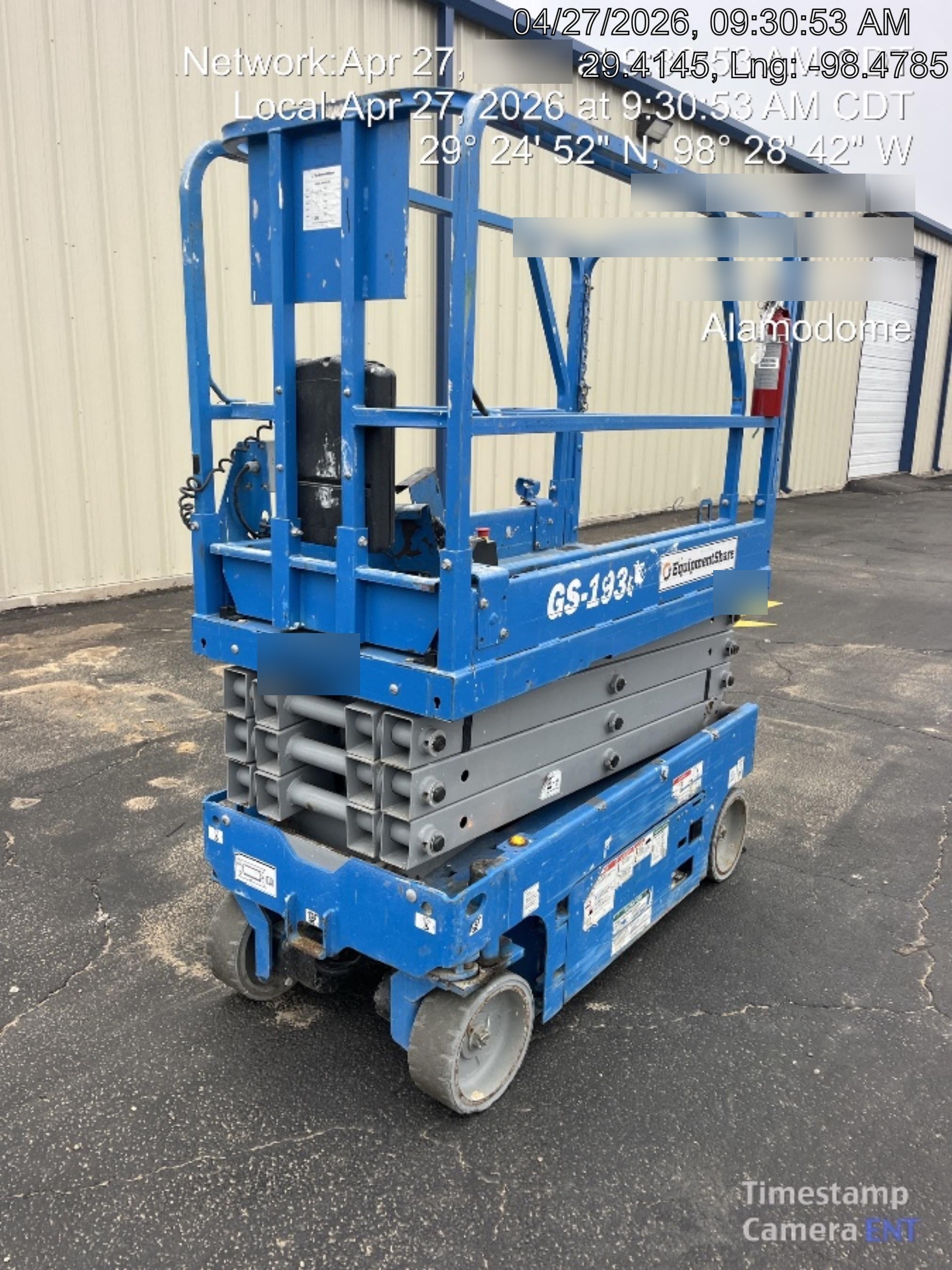 2020 Genie GS-1930 Standard Machine