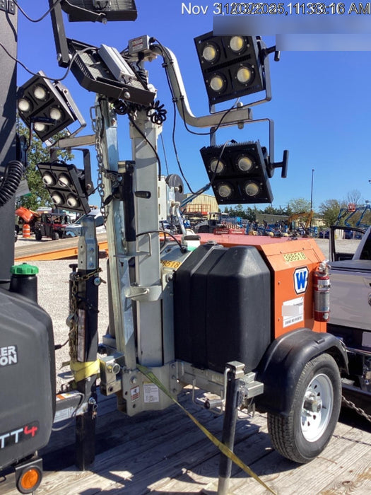 2024 Wanco WLTT-4MM4K Diesel, Deep Sea Controller, Shore Power Plug, Auto Start, (4) 350W LED Floodlights, 4kW Generator, 60 Gal Fuel Tank, 2" Ball, T3