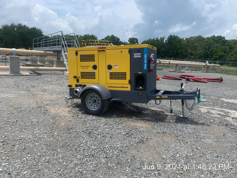 2021 ATLAS COPCO PAS 100 HF CS Enclosed