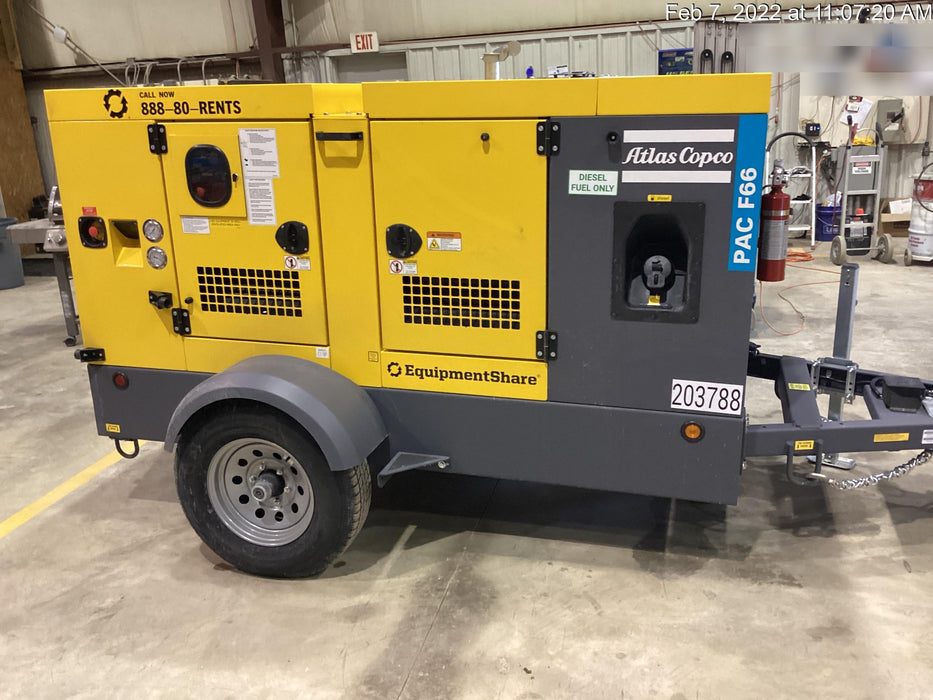 2022 ATLAS COPCO PAC F66 KD-S