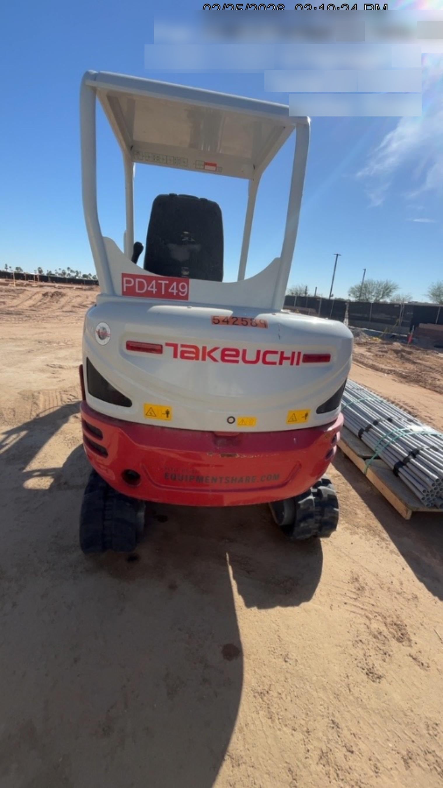 2025 TAKEUCHI TB235-2R