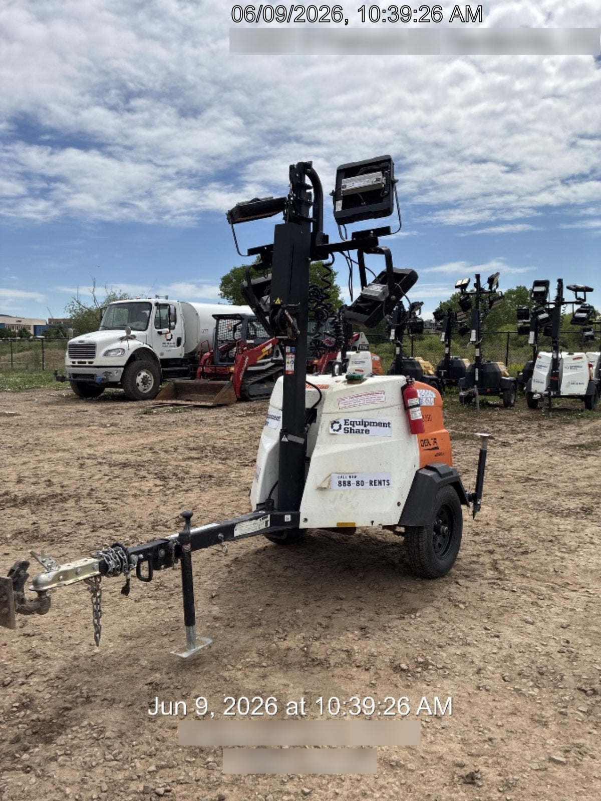 2024 Generac MLT2 Diesel, Flex Switch 120V Input, Powerzone Controller, 
(4) 320W LED Lights, 4kW Generator, 39.9 Gal Fuel Tank, 2" Ball, T3