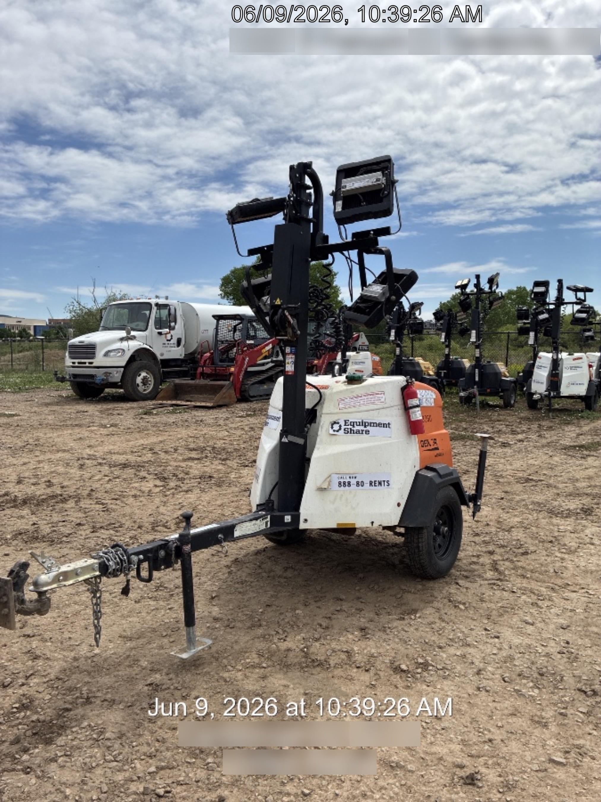 2024 Generac MLT2 Diesel, Flex Switch 120V Input, Powerzone Controller, 
(4) 320W LED Lights, 4kW Generator, 39.9 Gal Fuel Tank, 2" Ball, T3