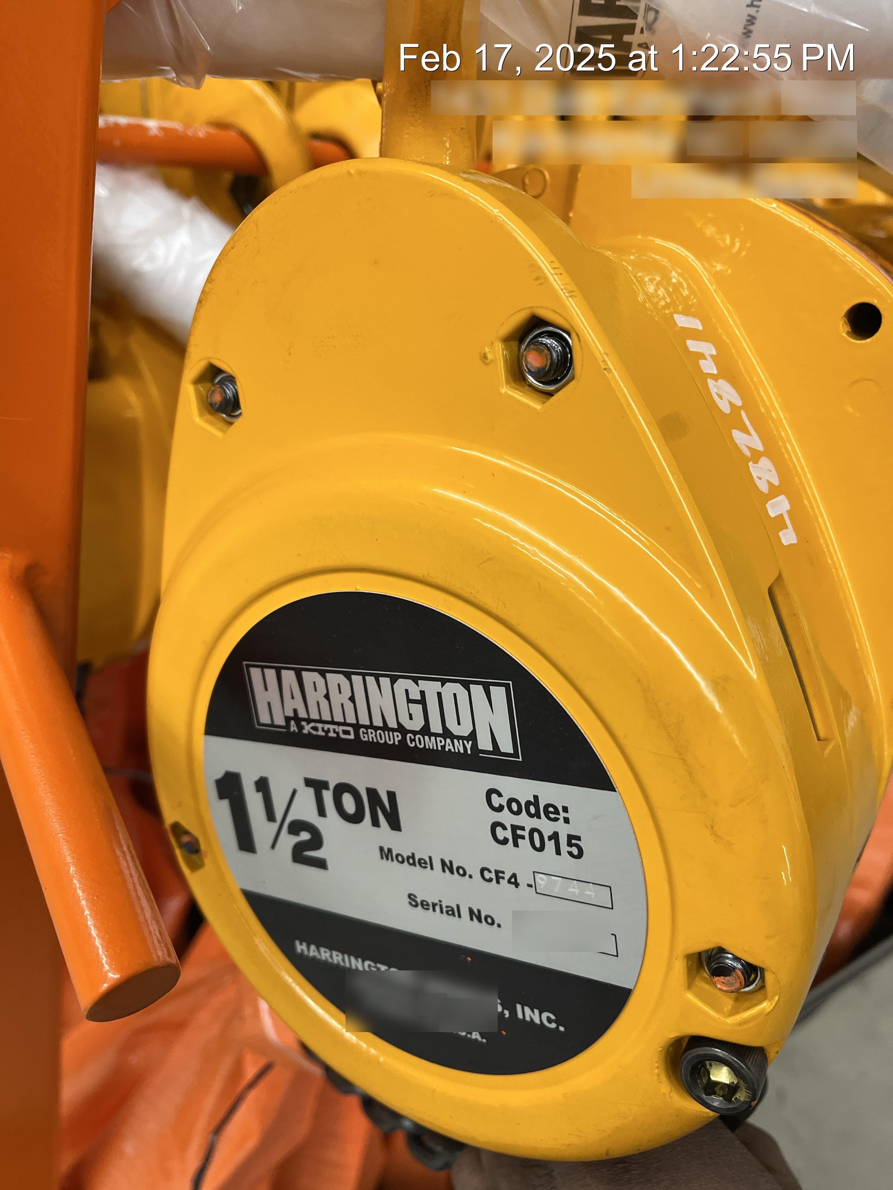 2024 HARRINGTON CF015-20