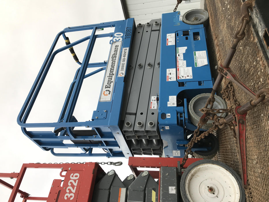 2018 Genie GS-1930 Genie GS-1930 w/Fixed Rail, Chain Entry