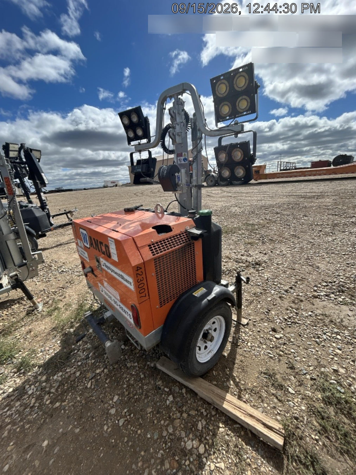 2024 Wanco WLTT-4MM4K Diesel, Deep Sea Controller, Shore Power Plug, Auto Start, (4) 350W LED Floodlights, 4kW Generator, 60 Gal Fuel Tank, 2" Ball, T3