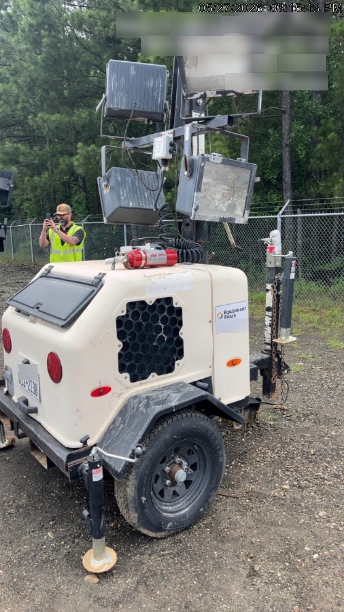 2020 Genie RL4 6kW Light Plant - Metal Halide