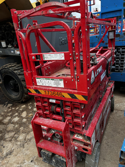 2021 Lgmg AS1932E Electric Drive, Solid Non Marking Tires, Dual Beacons