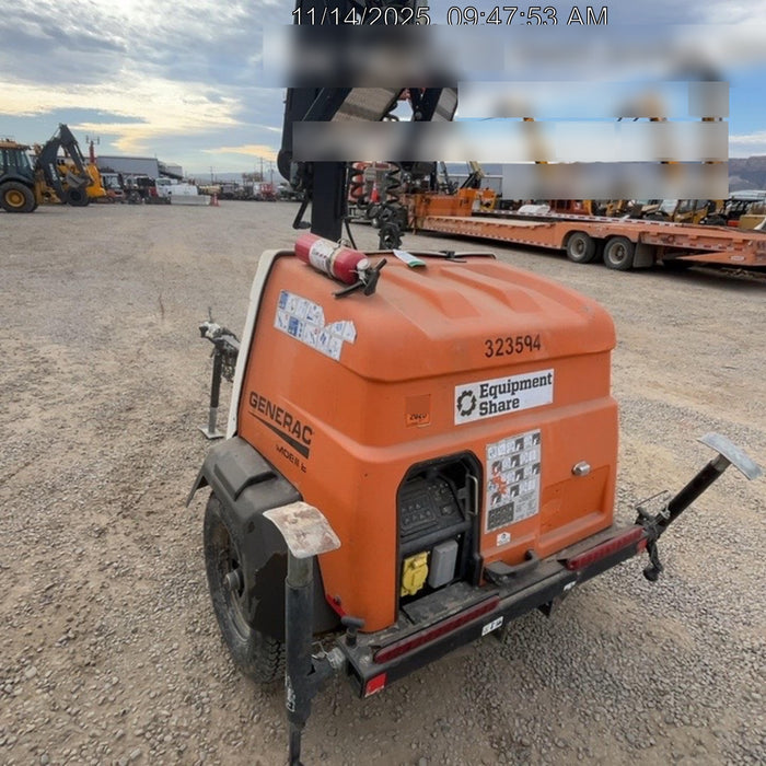 2023 Generac MLT2 Diesel, Flex Switch 120V Input, Powerzone Controller, (4) 320W LED Lights, 4kW Generator, 39.9 Gal Fuel Tank, 2" Ball, T3