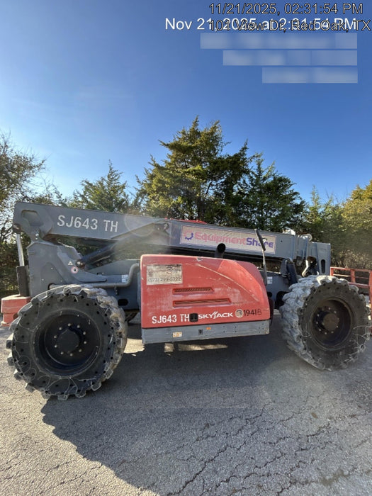 2016 SKYJACK SJ643 TH