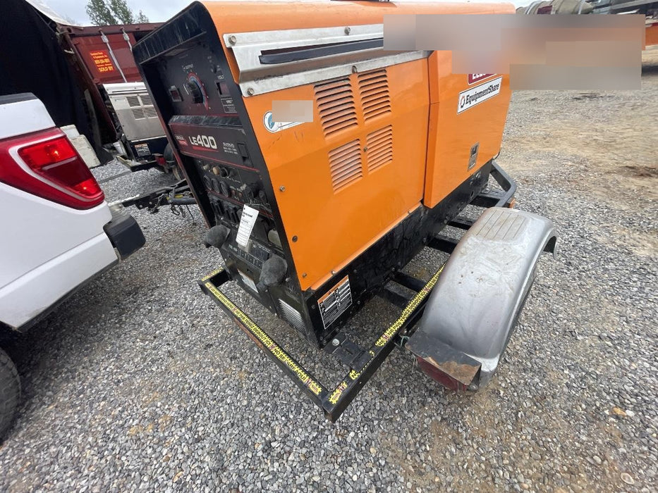 2022 Lincoln Electric LE400 Kubota V1505, Trlr, Cable Rack, Light Kit, ES Decals, T3