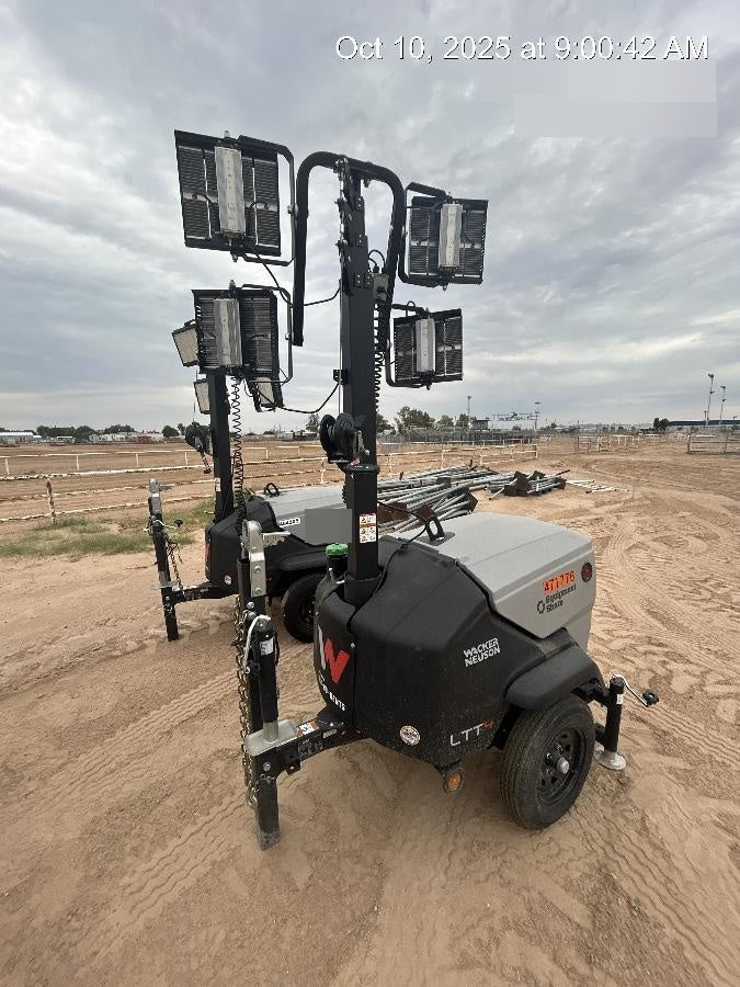 2024 Wacker Neuson LTT4 Diesel, Kohler KDW702, Deep Sea Controller, Auto Start, LED 320W, Bypass Outlet, T3