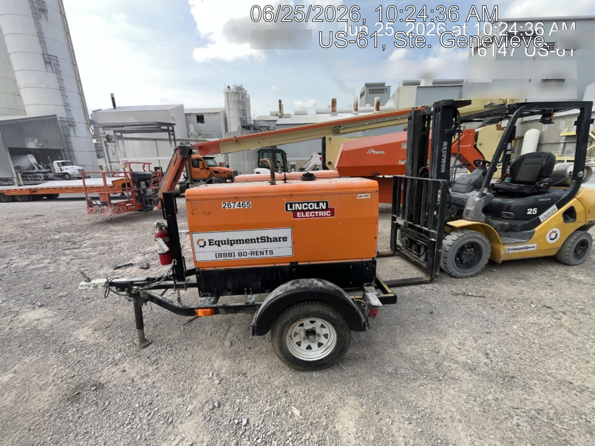 2022 Lincoln Electric LE400 Kubota V1505, Trlr, Cable Rack, Light Kit, ES Decals, T3