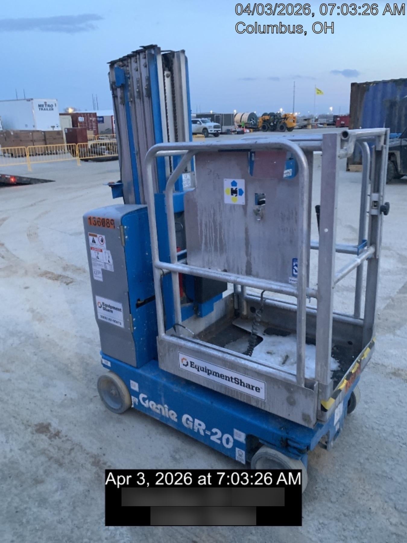 2021 GENIE GR-20