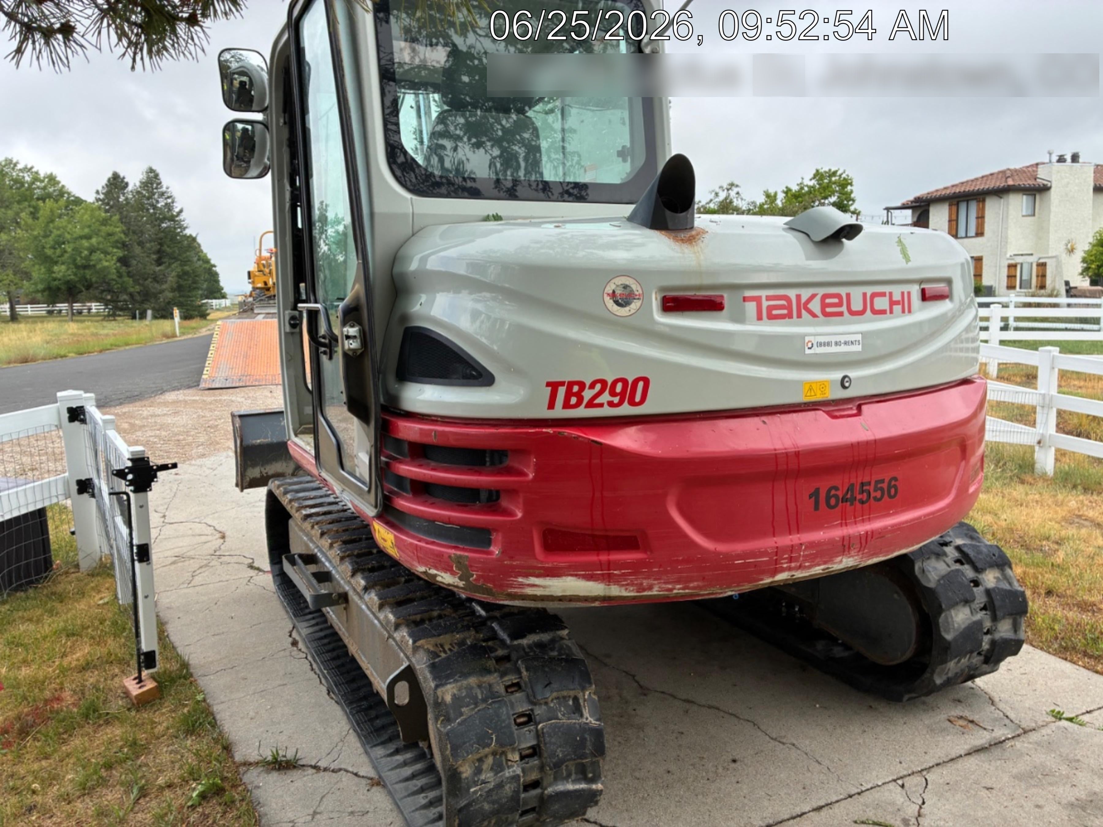 2021 TAKEUCHI TB290C