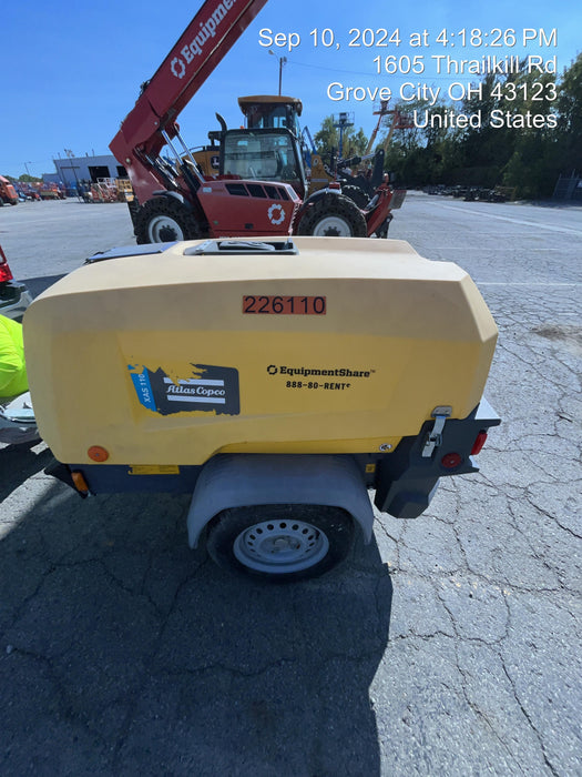 2022 ATLAS COPCO XAS 110