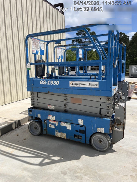2020 Genie GS-1930 Fixed rails with chain entry gate - Pre A92.20
