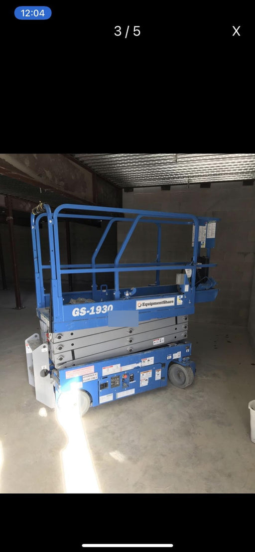 2019 Genie GS-1930 Fixed rails with chain Entry