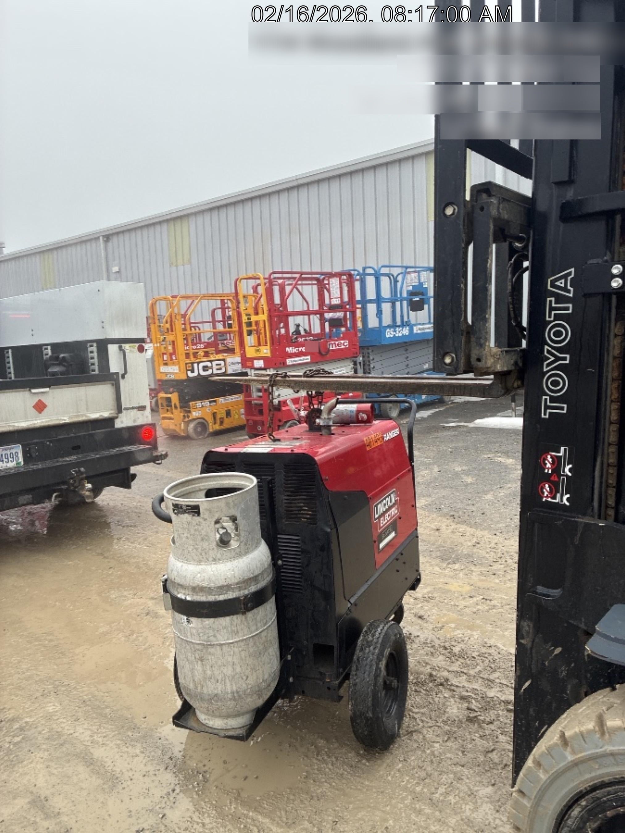 2024 Lincoln Electric Ranger 305 LPG Ranger 305 LPG, Undercarriage, Tank Holder & Strap, 10kw AC Gen, 25hp Kohler LPG Eng