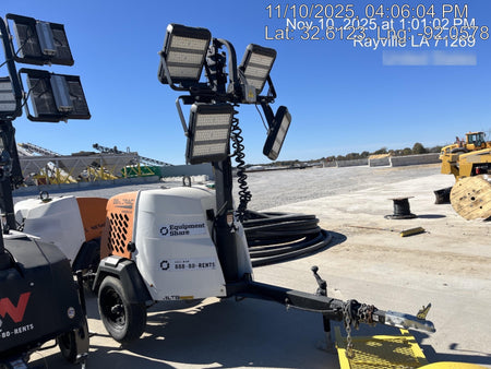 2024 Generac MLT2 Diesel, Flex Switch 120V Input, Powerzone Controller, 
(4) 320W LED Lights, 4kW Generator, 39.9 Gal Fuel Tank, 2" Ball, T3