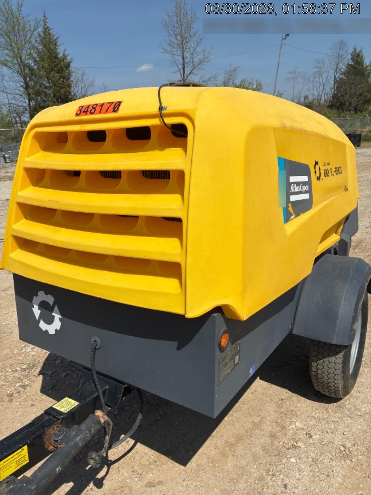 2023 ATLAS COPCO XAS188 CWK