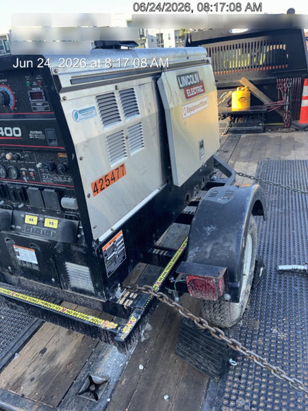 2024 Lincoln Electric LE400 Kubota V1505, Trlr, Cable Rack, Light Kit, ES Decals, T3