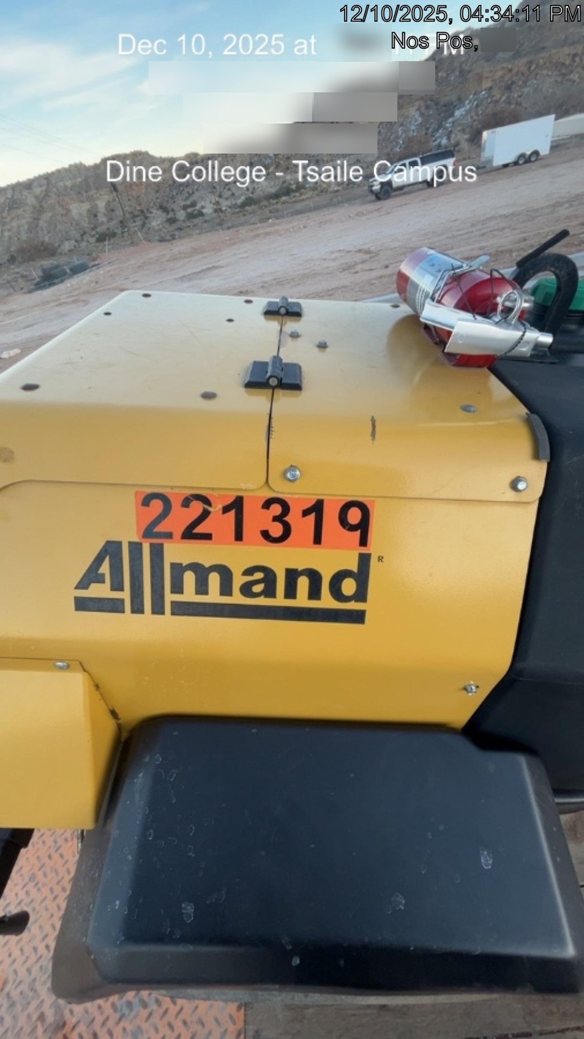 2022 Allmand NLV3GR (4) LED Light Fixture 350W, 23' Vertical Mast, 3kW Prime, Towable, Deep Sea L401, Leveling Jacks, Yanmar T4F 5.8hp