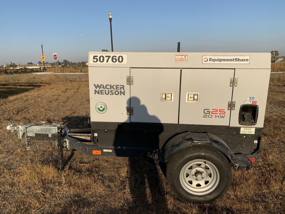 2019 WACKER NEUSON G25