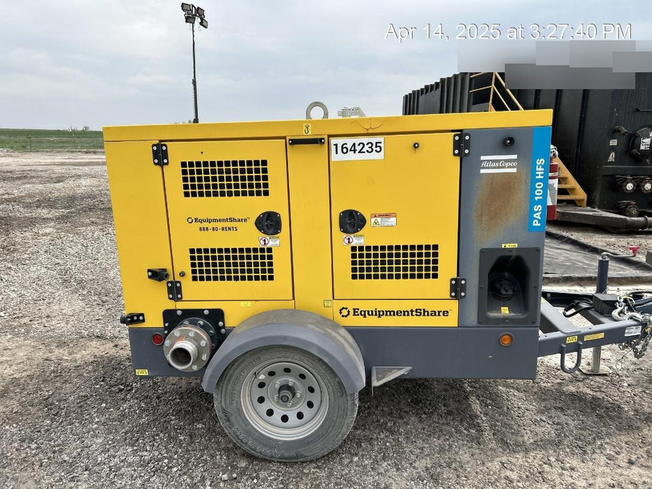 2021 ATLAS COPCO PAS 100 HF CS Enclosed