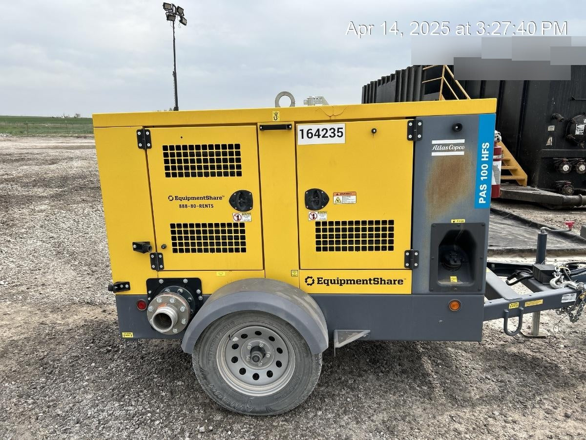 2021 ATLAS COPCO PAS 100 HF CS Enclosed
