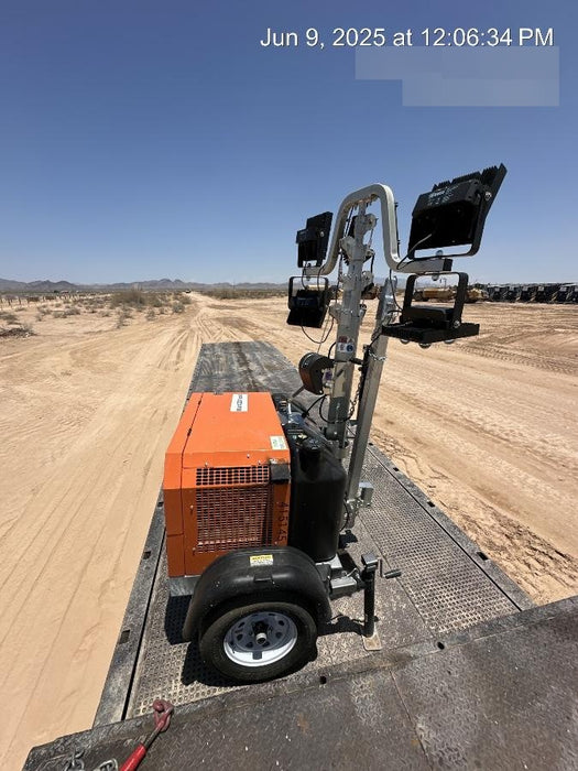 2024 Wanco WLTT-4MM4K Diesel, Deep Sea Controller, Shore Power Plug, Auto Start, (4) 350W LED Floodlights, 4kW Generator, 60 Gal Fuel Tank, 2" Ball, T3