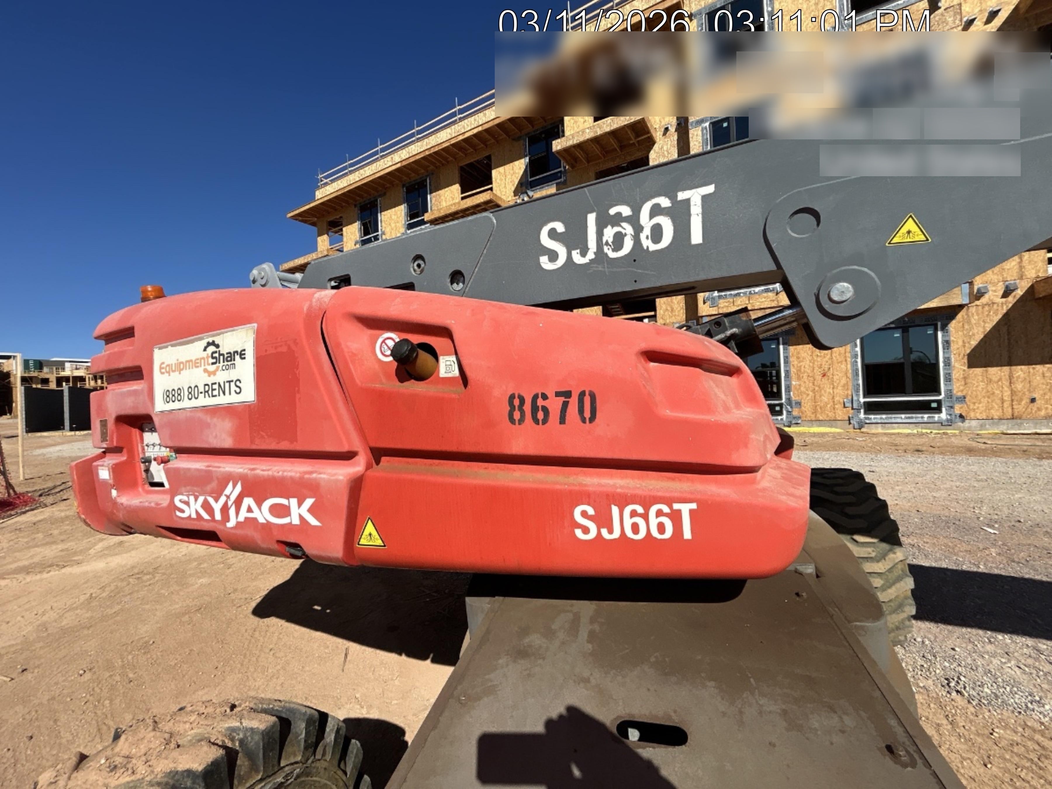 2018 SKYJACK SJ66T