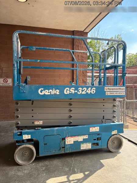 2018 Genie GS-3246 Genie GS-3246 w/Folding rails, Full height swing gate